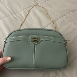 Green Leather Shoulder Bag